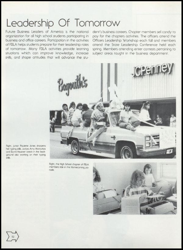 Yearbook Page