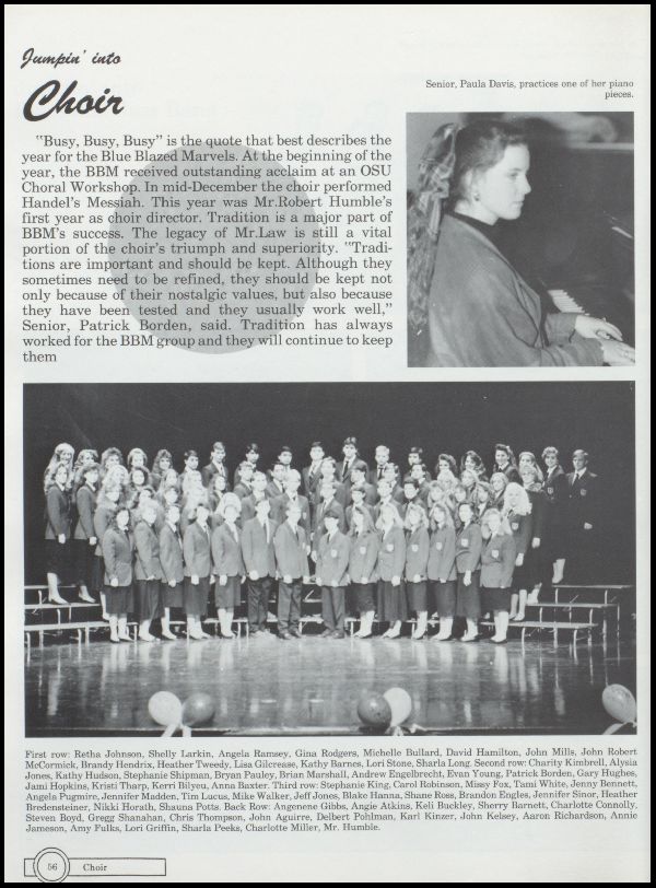 Yearbook Page