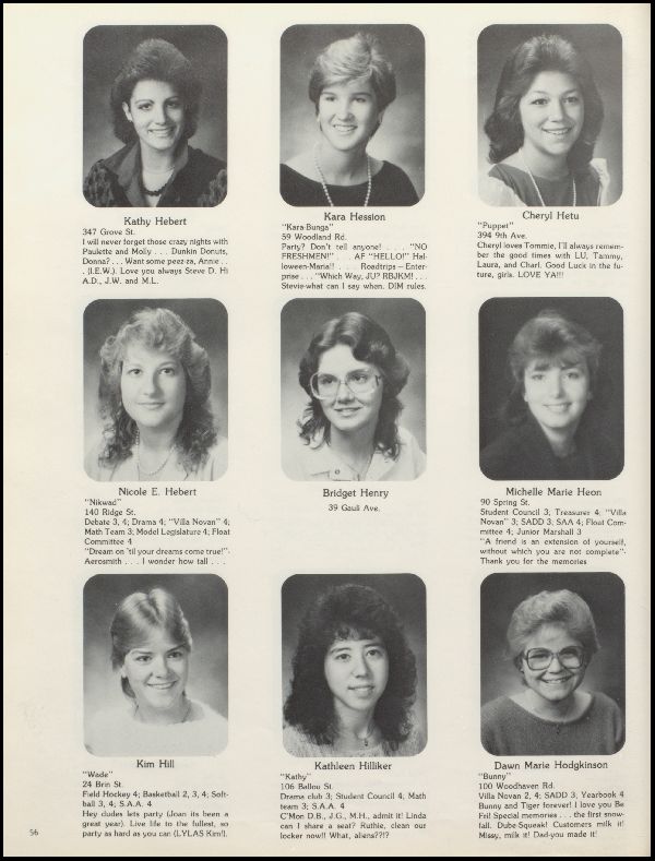 Yearbook Page