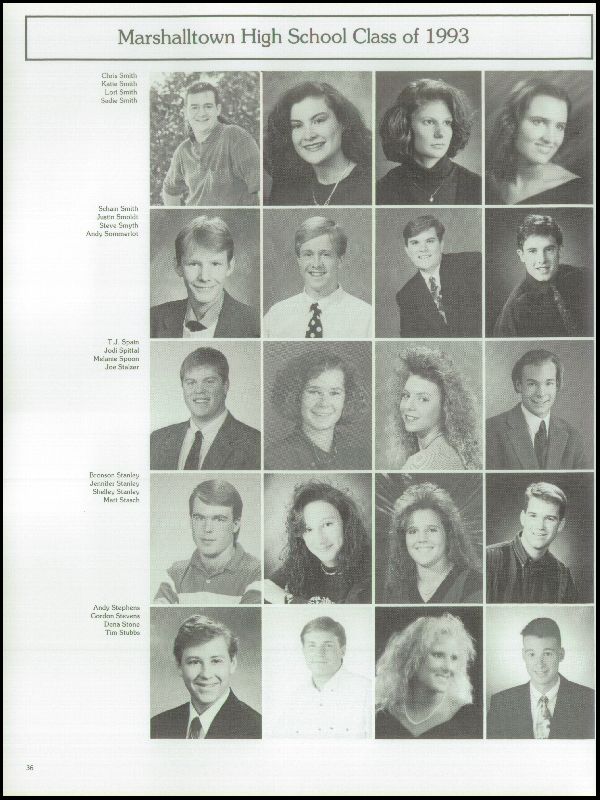 Class of 1993 Yearbook