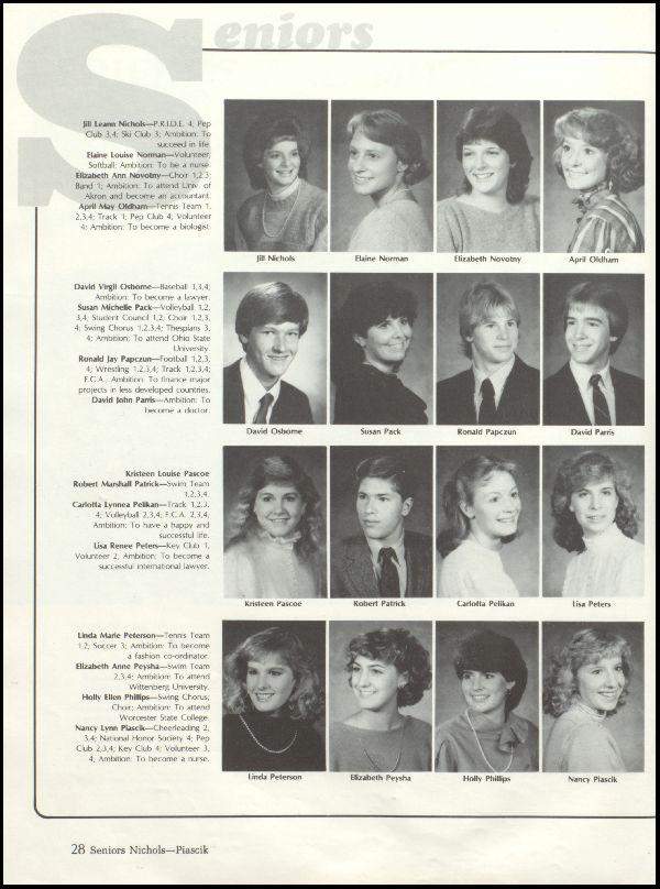 Class of 1985 Yearbook