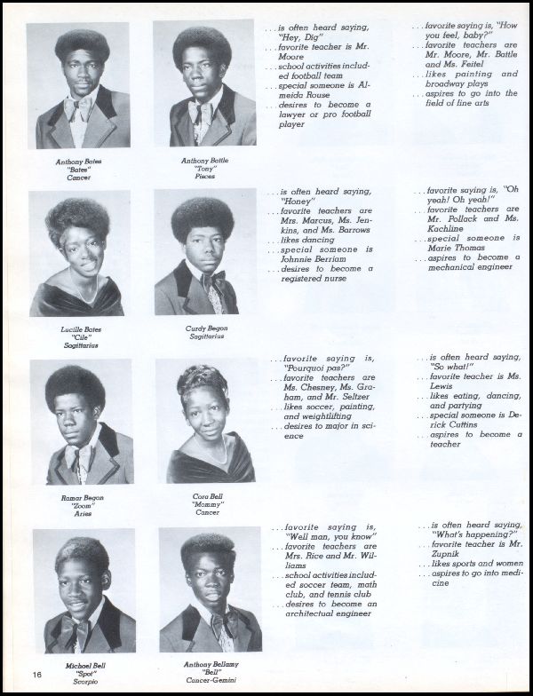 Class of 1974 Yearbook