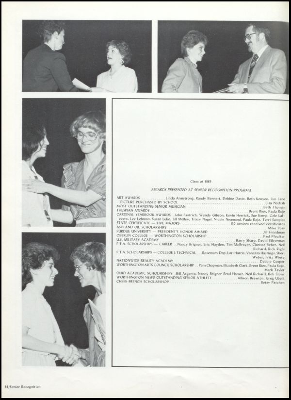 Class of 1985 Yearbook