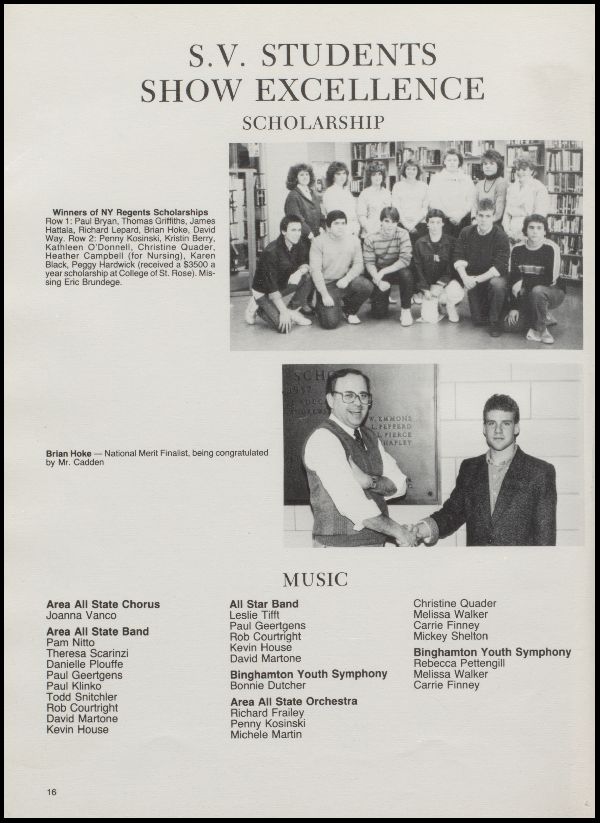 Class of 1987 Yearbook