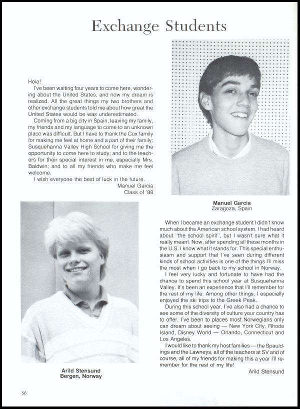 Yearbook Page