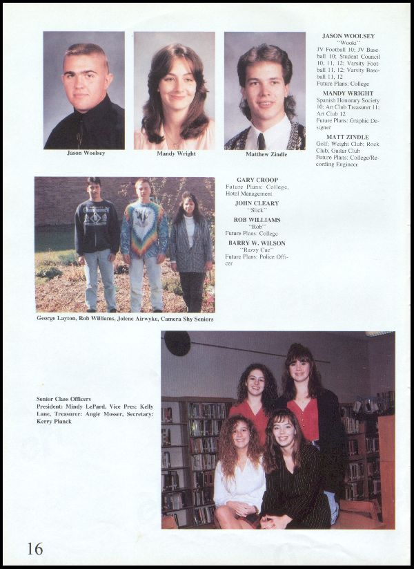 Class of 1993 Yearbook