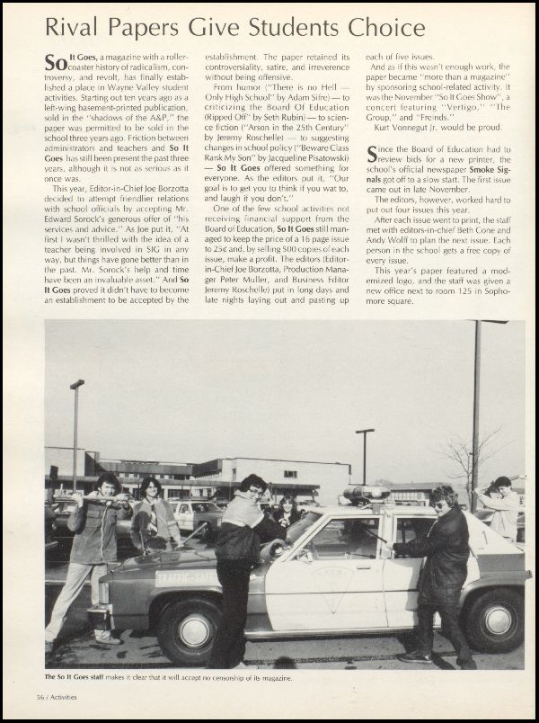 Yearbook Page