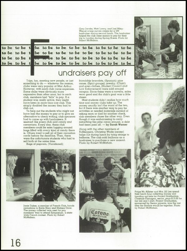 Class of 1989 Yearbook