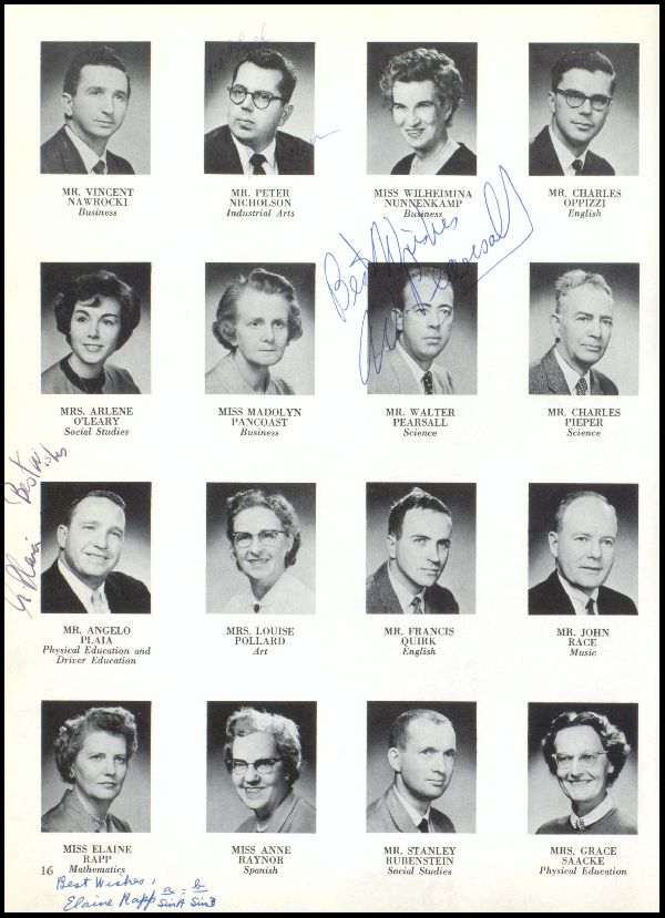 Class of 1962 Yearbook