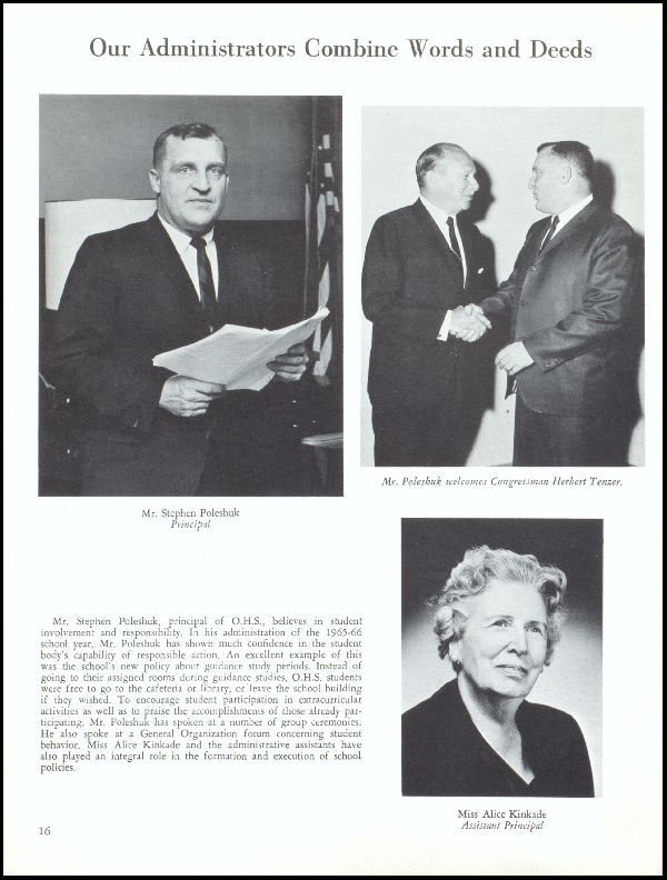 Class of 1966 Yearbook