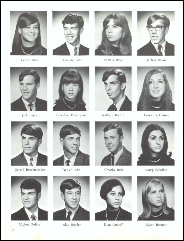 Class of 1968 Yearbook