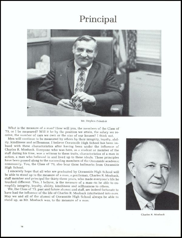 Class of 1973 Yearbook