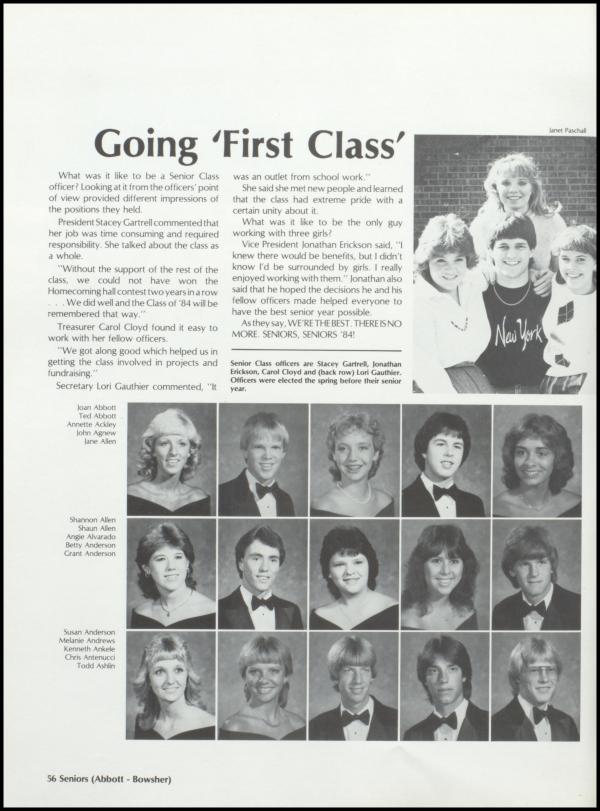 Yearbook Page