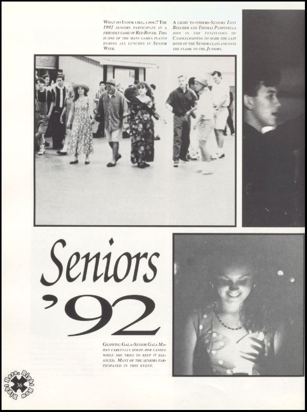 Class of 1992 Yearbook