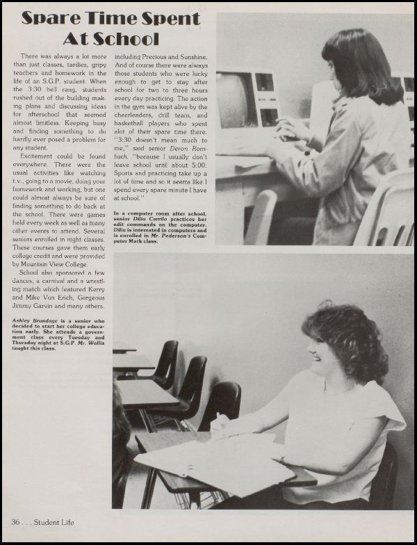 Class of 1984 Yearbook