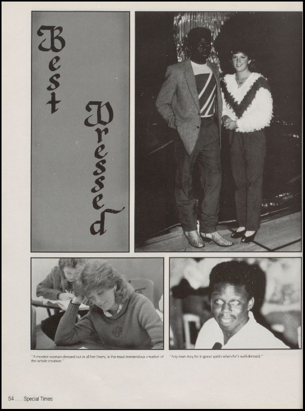Yearbook Page