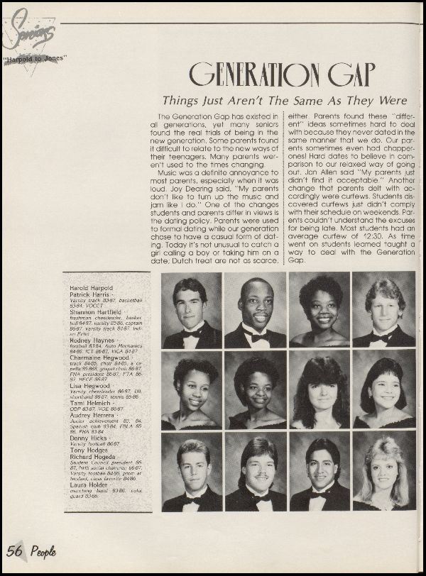 Yearbook Page