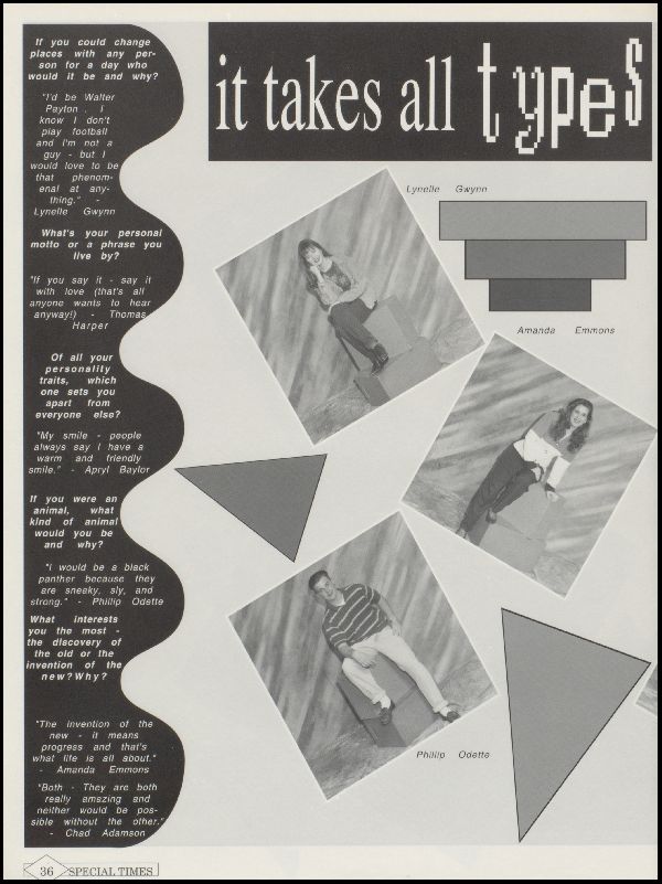 Class of 1992 Yearbook