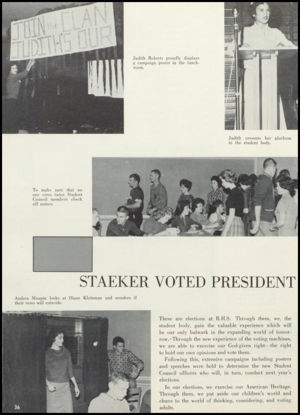 Class of 1961 Yearbook