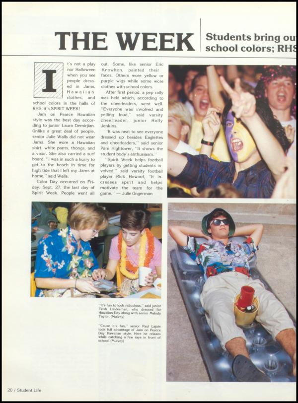 Yearbook Page