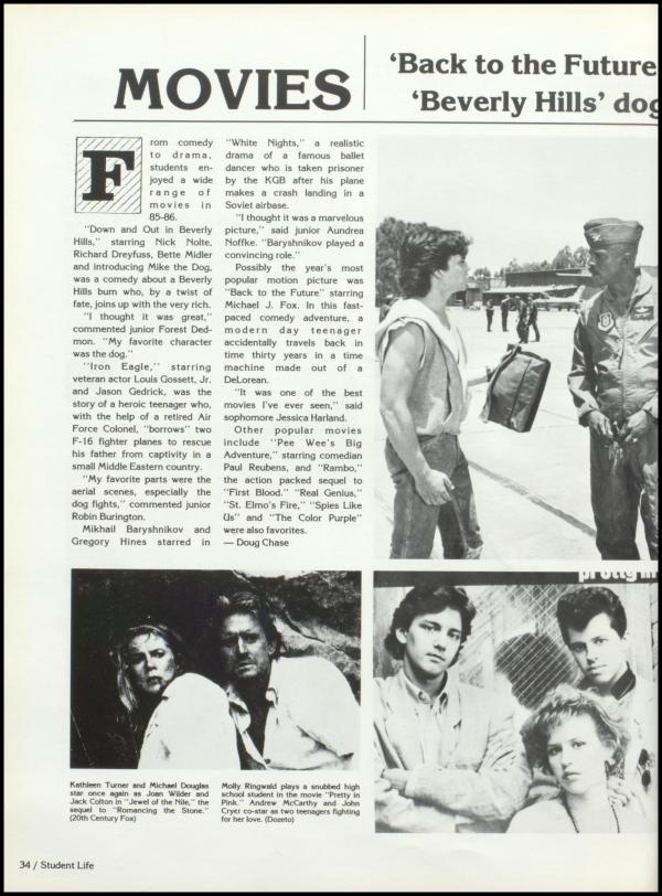 Yearbook Page