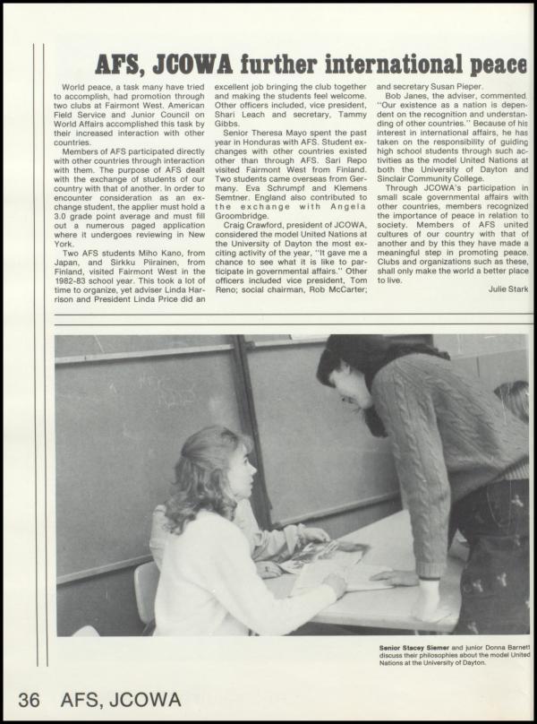Class of 1983 Yearbook