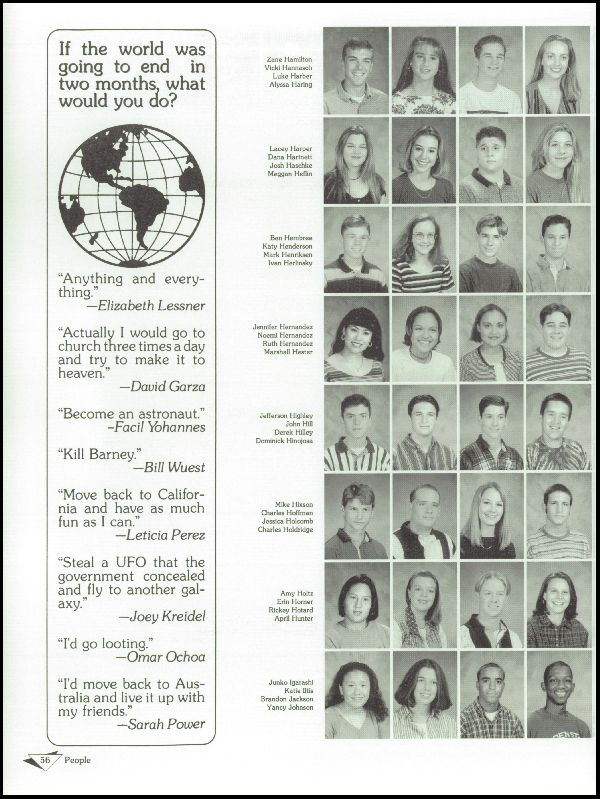 Yearbook Page