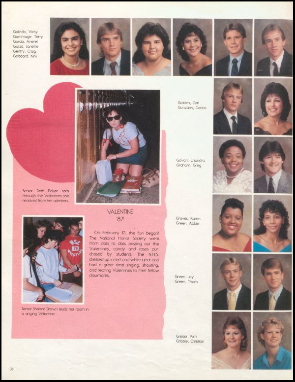Class of 1987 Yearbook