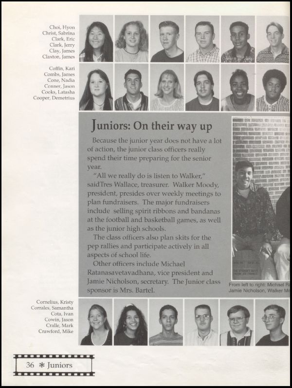 Class of 1996 Yearbook