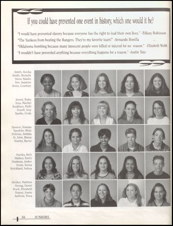 Yearbook Page