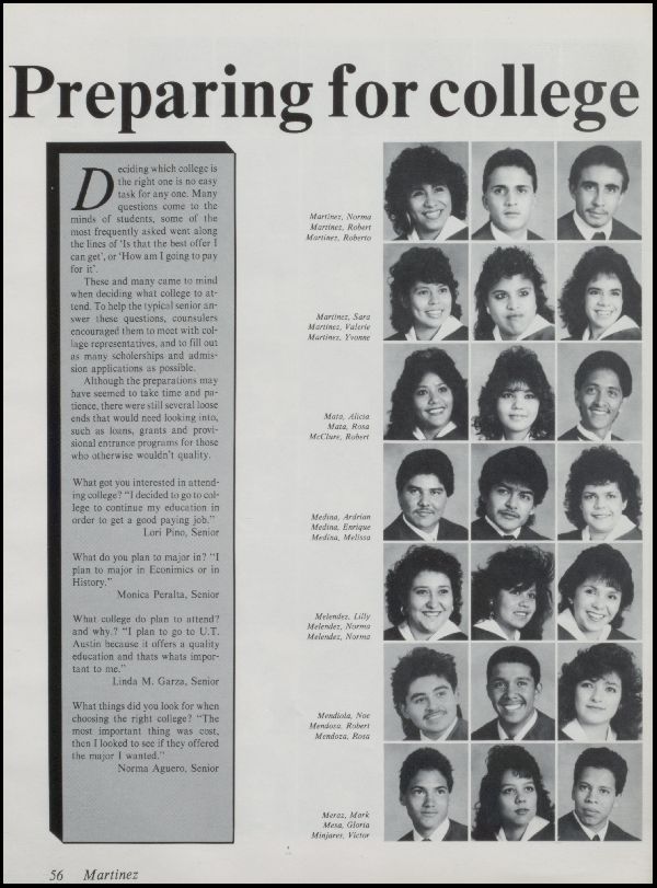 Yearbook Page