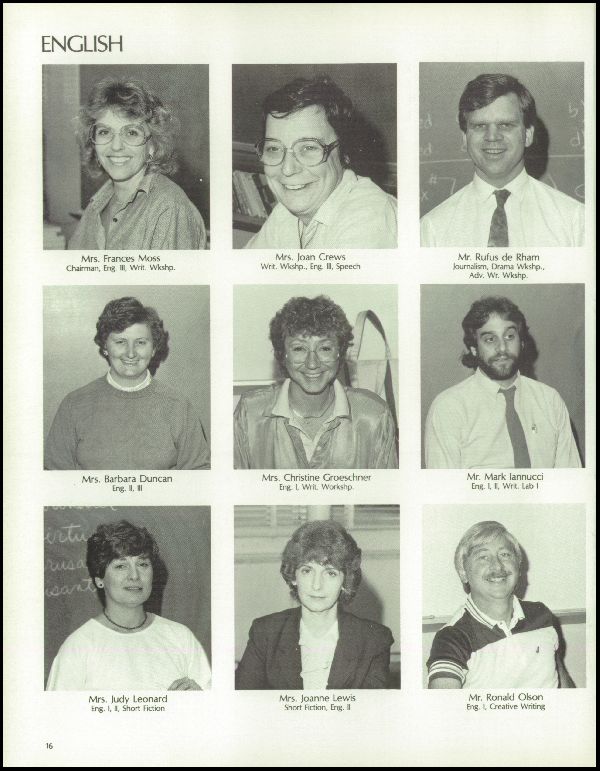 Class of 1987 Yearbook