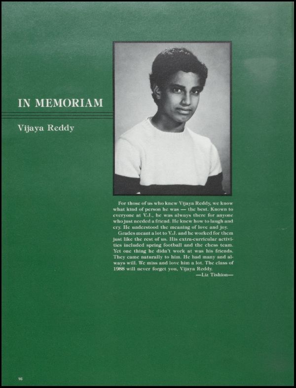 Class of 1988 Yearbook