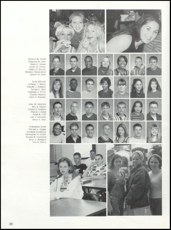 Class of 2001 Yearbook