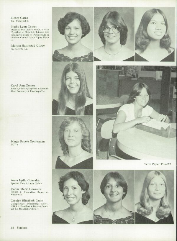 Yearbook Page