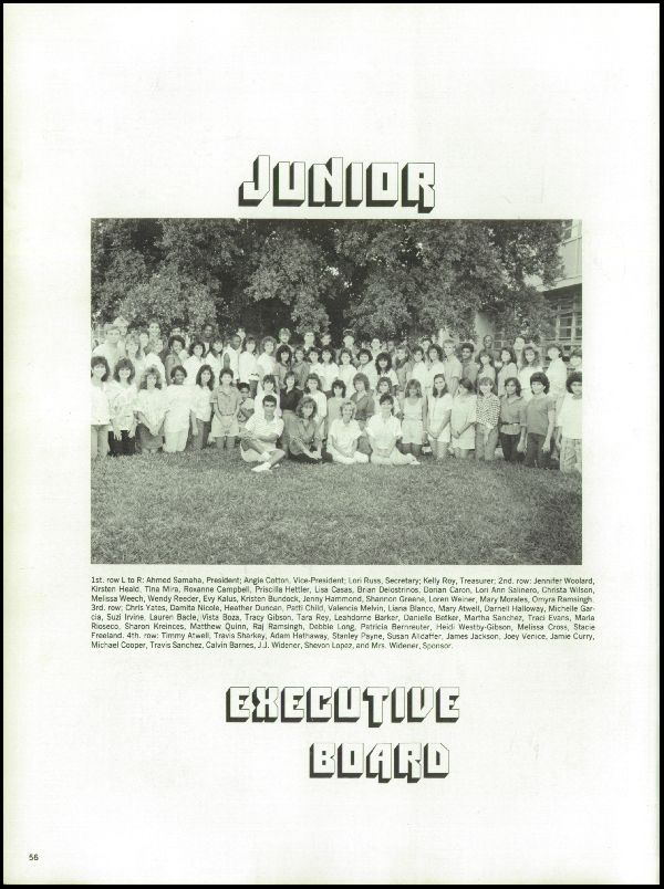 Yearbook Page