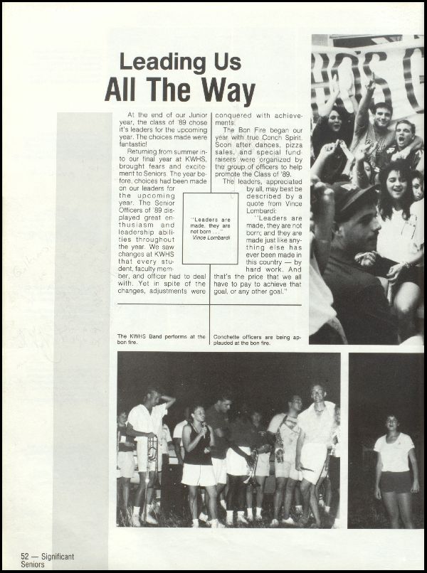 Yearbook Page