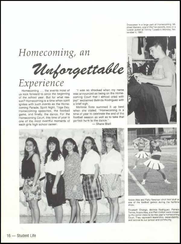 Class of 1992 Yearbook
