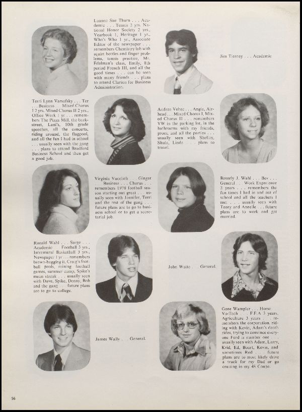 Yearbook Page