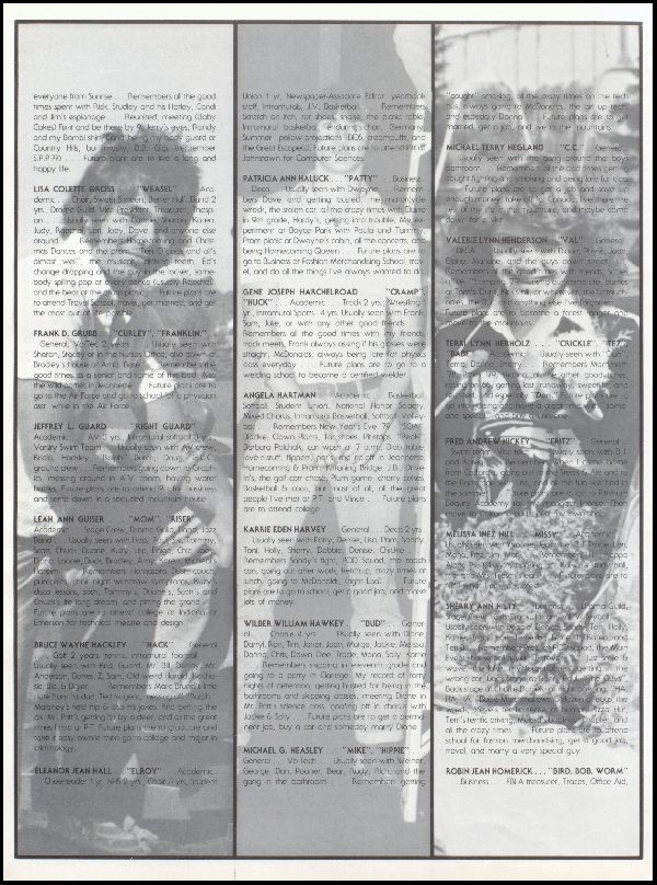 Yearbook Page