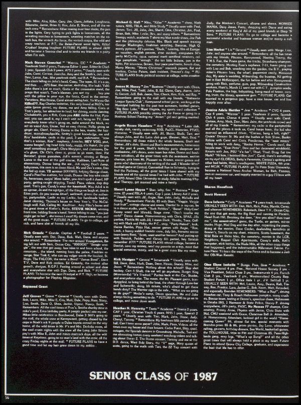 Yearbook Page