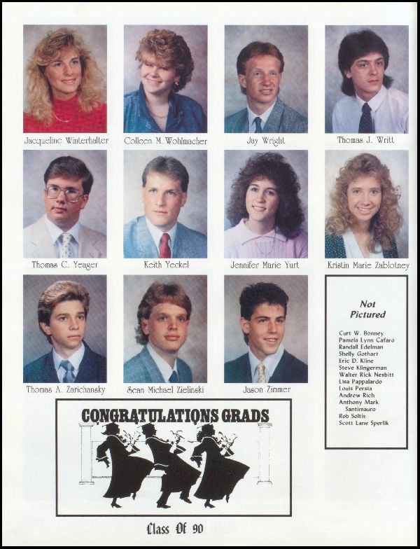 Class of 1990 Yearbook