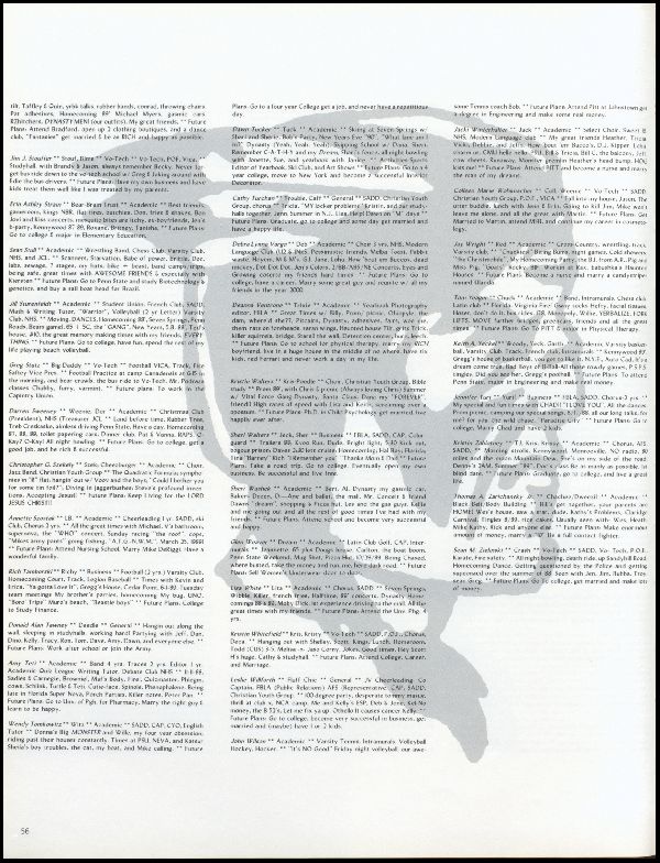 Yearbook Page