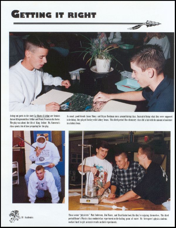 Class of 1995 Yearbook