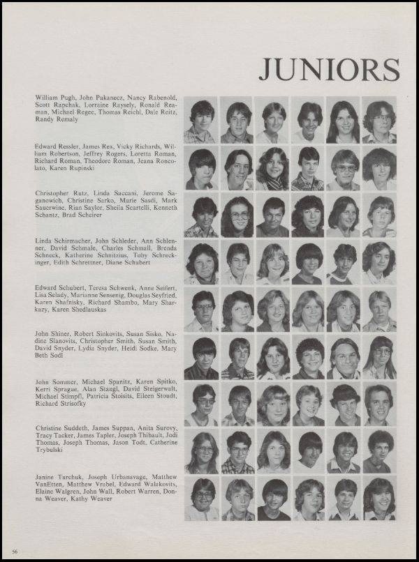 Yearbook Page