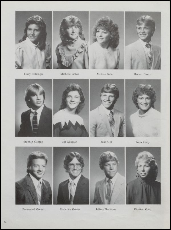 Class of 1984 Yearbook