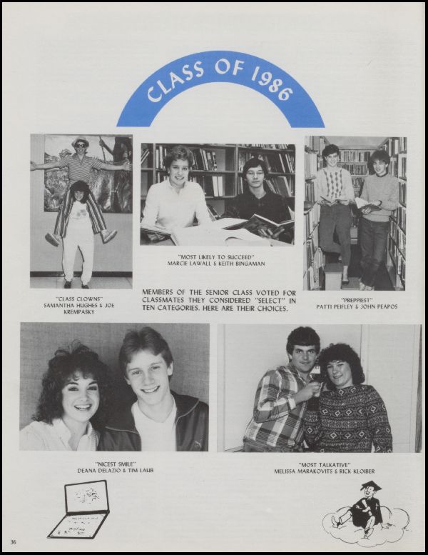 Class of 1986 Yearbook