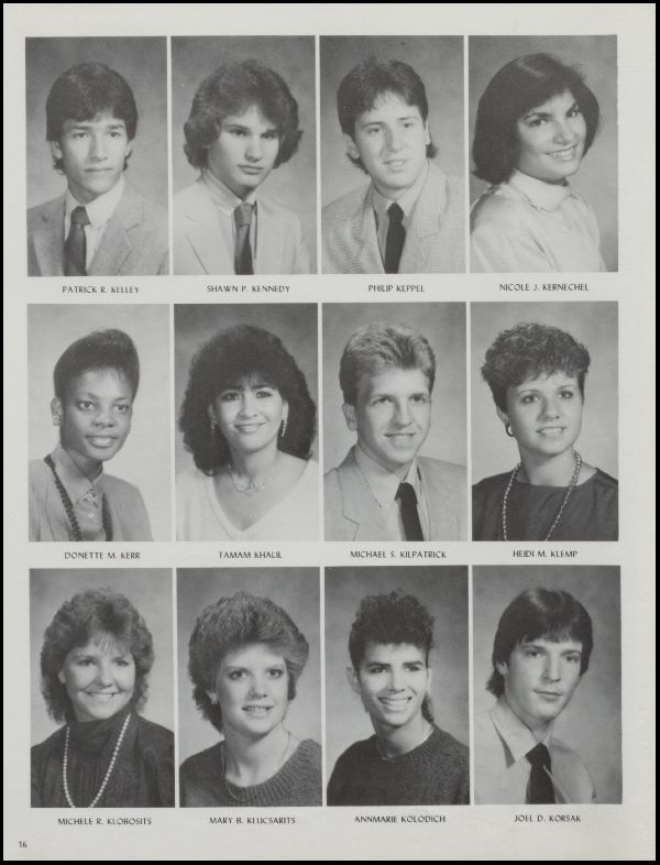 Class of 1987 Yearbook