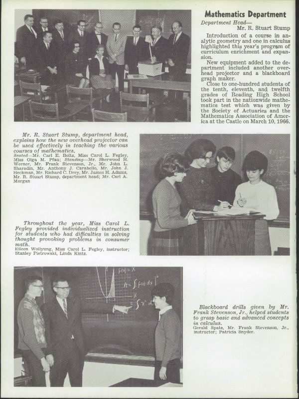 Class of 1966 Yearbook