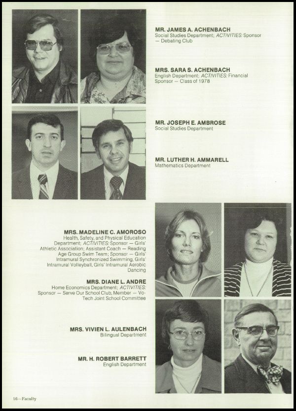 Class of 1978 Yearbook